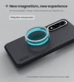 Nillkin Super Frosted PRO Magnetic 5G Black Kryt Oneplus Nord 5