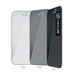 OBAL:ME Privacy 5D Tempered Glass Apple Pro Black iPhone 17/17 Pro