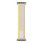 OBAL:ME Textile Band Apple Watch SE/11/10/9/8/7/6/5/4/3/Ultra 1/2/3 (44/45/46/49mm) M-L Beige/Yellow