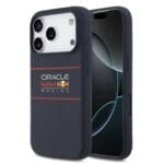 Red Bull Silicone Horizontal Logo MagSafe Navy Kryt iPhone 17 Pro