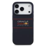 Red Bull Silicone Horizontal Logo MagSafe Navy Kryt iPhone 17 Pro