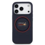 Red Bull Silicone Red Ring MagSafe Navy Kryt iPhone 17 Pro