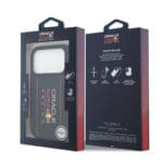 Red Bull Silicone Vertical Logo MagSafe Navy Kryt iPhone 17 Pro