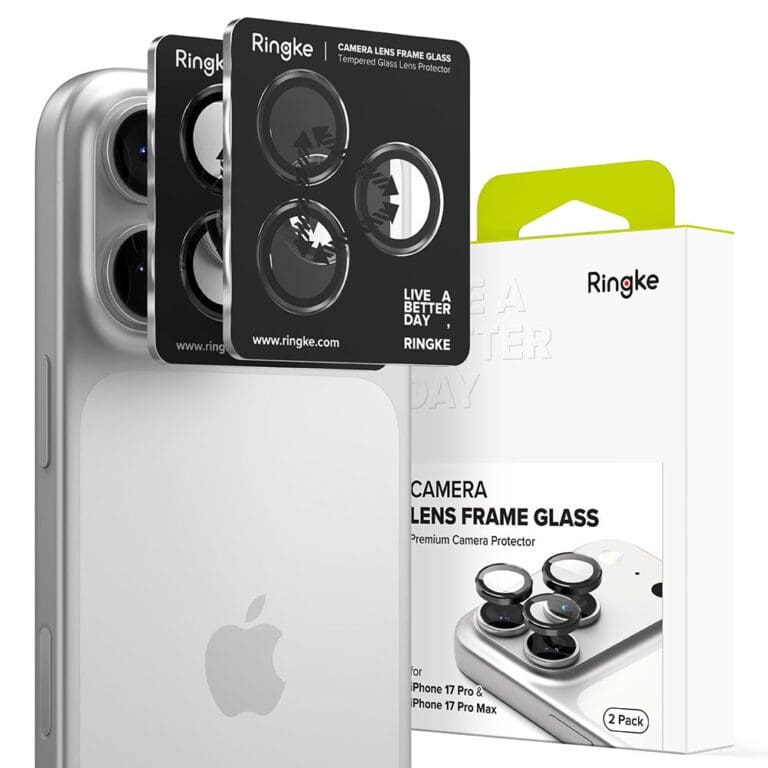 Ringke Camera Frame Protector 2-Pack Black iPhone 17 Pro/17 Pro Max