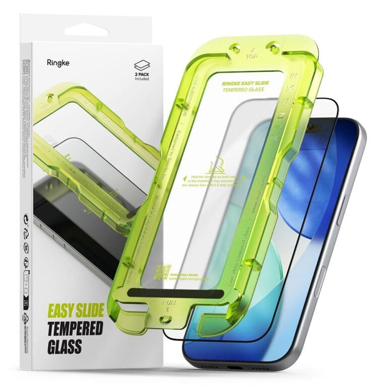 Ringke Easy Slide 2-Pack Black iPhone 17 Pro