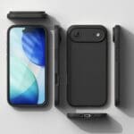 Ringke Silicone Magnetic MagSafe Black Kryt iPhone 17 Air