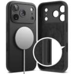 Ringke Silicone Magnetic MagSafe Black Kryt iPhone 17 Pro