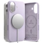 Ringke Silicone Magnetic MagSafe Light Purple Kryt iPhone 17