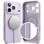 Ringke Silicone Magnetic MagSafe Light Purple Kryt iPhone 17 Pro