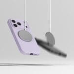 Ringke Silicone Magnetic MagSafe Light Purple Kryt iPhone 17 Pro