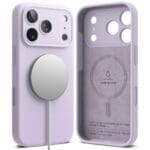 Ringke Silicone Magnetic MagSafe Light Purple Kryt iPhone 17 Pro Max