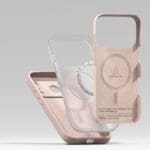 Ringke Silicone Magnetic MagSafe Pink Sand Kryt iPhone 17 Pro