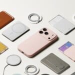 Ringke Silicone Magnetic MagSafe Pink Sand Kryt iPhone 17 Pro