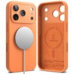 Ringke Silicone Magnetic MagSafe Tangerine Kryt iPhone 17 Pro