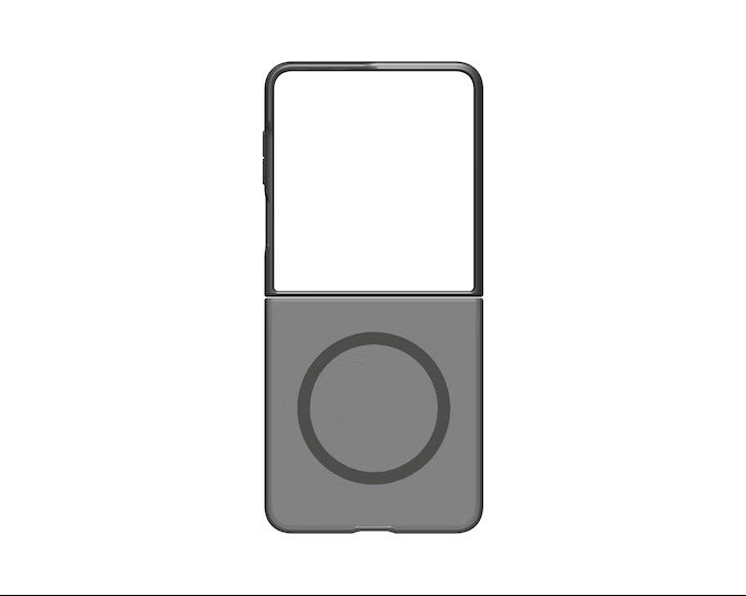 Samsung GP-FPF766PGB by Spigen Capella Magnetic Frost Black Kryt Samsung Galaxy Z Flip 7