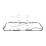 Spigen Liquid Crystal Mag MagSafe Clear/White Kryt iPhone 17