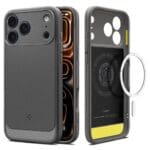 Spigen Rugged Armor Mag MagSafe Grey Kryt iPhone 17 Pro Max