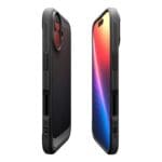 Spigen Rugged Armor Mag MagSafe Matte Black Kryt iPhone 17