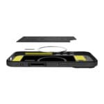 Spigen Rugged Armor Mag MagSafe Matte Black Kryt iPhone 17