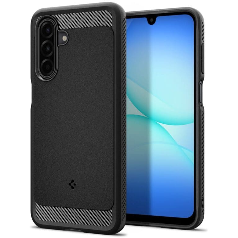 Spigen Rugged Armor Matte Black Kryt Samsung Galaxy A17