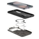 Spigen Slim Armor Mag MagSafe Gunmetal Kryt Samsung Galaxy S25 Fe