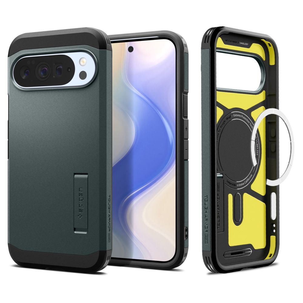 Spigen Tough Armor Mag MagSafe Abyss Green Kryt Google Pixel 10 Pro XL