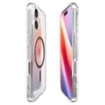 Spigen Ultra Hybrid Mag MagSafe Clear/Graphite Kryt iPhone 17