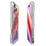Spigen Ultra Hybrid Mag MagSafe Clear/Graphite Kryt iPhone 17 Pro Max