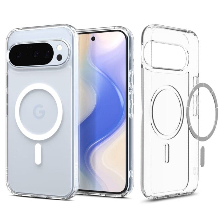 Spigen Ultra Hybrid Mag MagSafe Clear/White Kryt Google Pixel 10/10 Pro