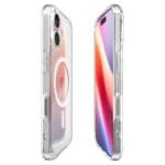 Spigen Ultra Hybrid Mag MagSafe Clear/White Kryt iPhone 17