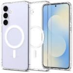 Spigen Ultra Hybrid Mag MagSafe Clear/White Kryt Samsung Galaxy S25 Fe