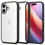 Spigen Ultra Hybrid Matte Black Kryt iPhone 17