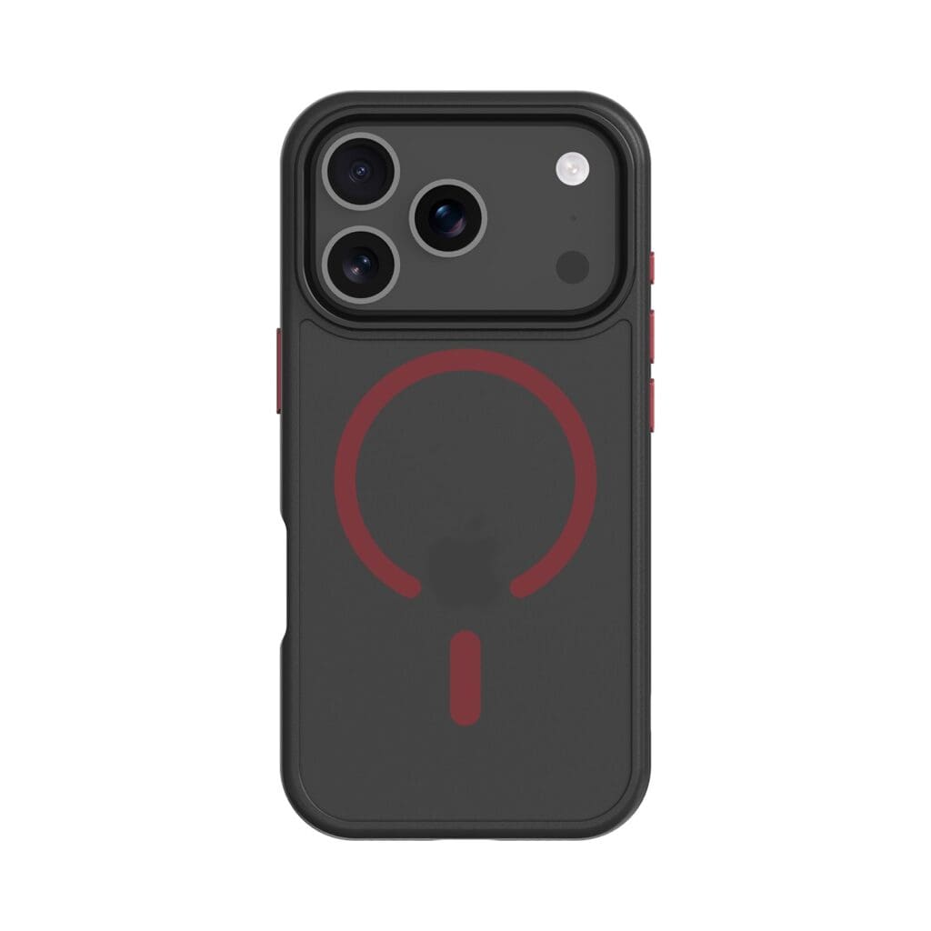 Tactical MagForce Hyperstealth 2.0 Black/Red Kryt iPhone 17 Pro