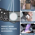 Tech-Protect Basicmag MagSafe Matte Black Kryt iPhone 17 Pro