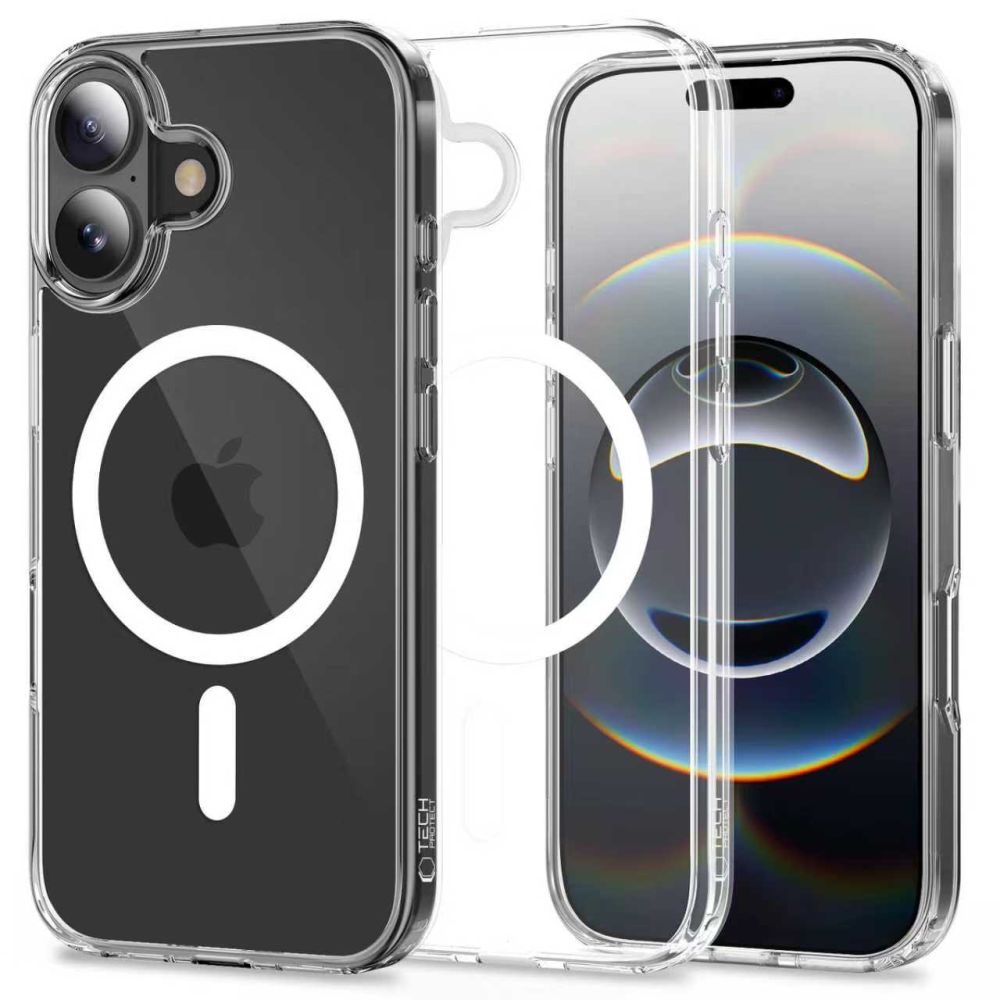 Tech-Protect Flexair Hybrid MagSafe Clear Kryt iPhone 17