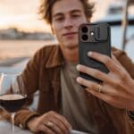 Tech-Protect Kevlar Aura MagSafe Black Kryt iPhone 17