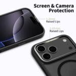 Tech-Protect Magedge MagSafe Matte Black/Gunmetal Kryt iPhone 17 Pro Max