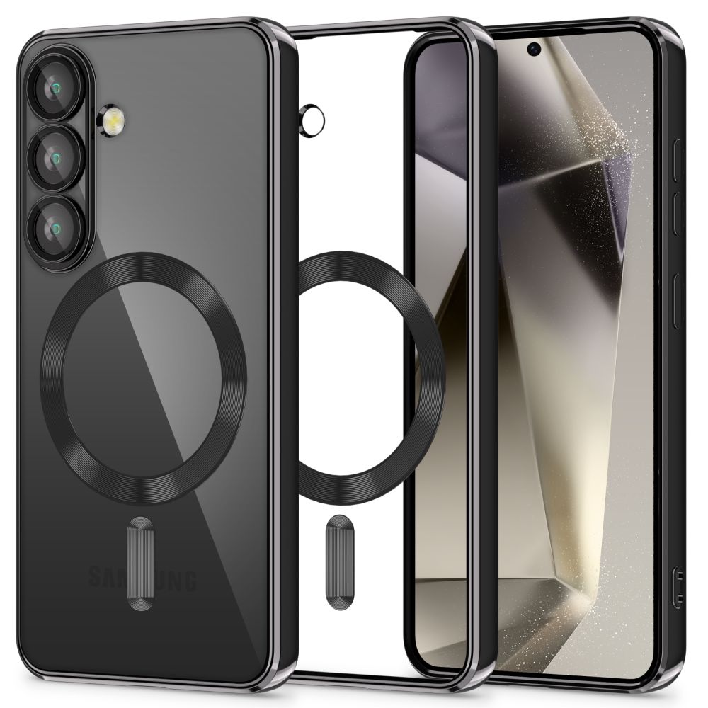 Tech-Protect Magflex MagSafe Black Kryt Samsung Galaxy S25 Fe