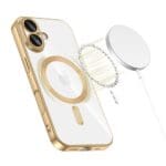 Tech-Protect Magflex MagSafe Shiny Gold Kryt iPhone 17