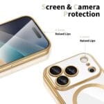Tech-Protect Magflex MagSafe Shiny Gold Kryt iPhone 17 Pro