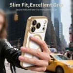 Tech-Protect Magflex MagSafe Shiny Gold Kryt iPhone 17 Pro