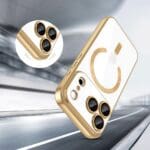 Tech-Protect Magflex MagSafe Shiny Gold Kryt iPhone 17 Pro