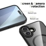 Tech-Protect Magmat MagSafe Black/Clear Kryt iPhone 17