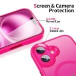 Tech-Protect Magmat MagSafe Blazing Pink Kryt iPhone 16