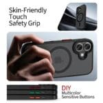 Tech-Protect Magmat Xt 4-Set MagSafe Matte Black Kryt iPhone 17