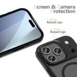 Tech-Protect Magmat Xt 4-Set MagSafe Matte Black Kryt iPhone 17 Pro