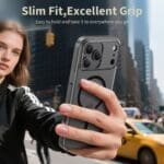 Tech-Protect Magslim MagSafe Matte/Black Kryt iPhone 17 Pro