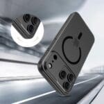 Tech-Protect Magslim MagSafe Matte/Black Kryt iPhone 17 Pro