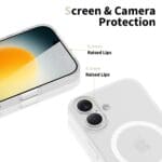 Tech-Protect Magslim MagSafe Matte/White Kryt iPhone 17