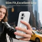 Tech-Protect Magslim MagSafe Matte/White Kryt iPhone 17